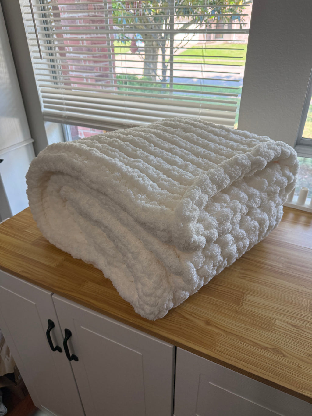 Ivory Throw Blanket