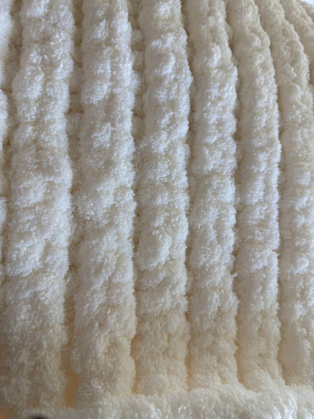 Ivory Throw Blanket