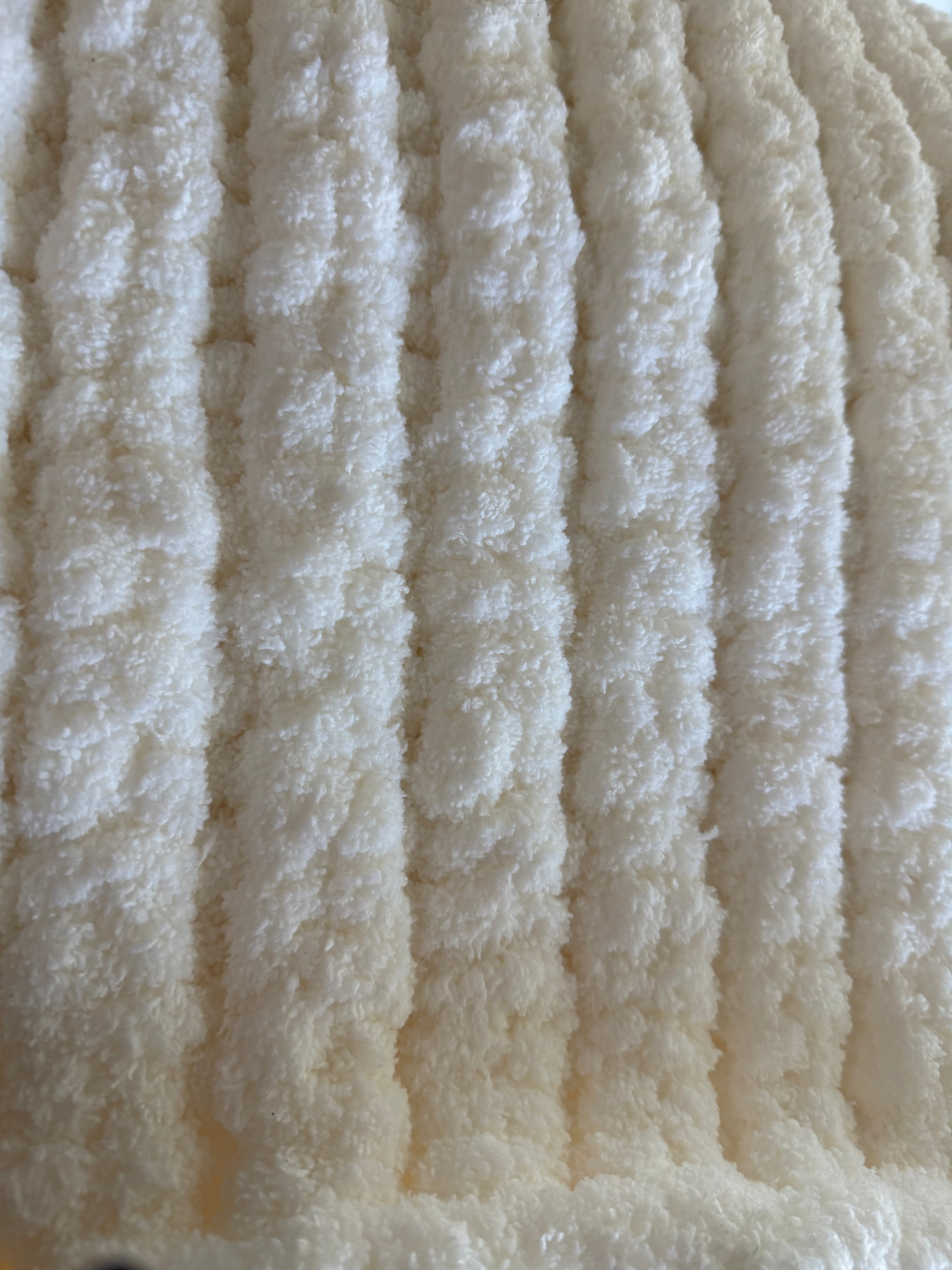 Ivory Throw Blanket