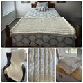 Ivory Throw Blanket